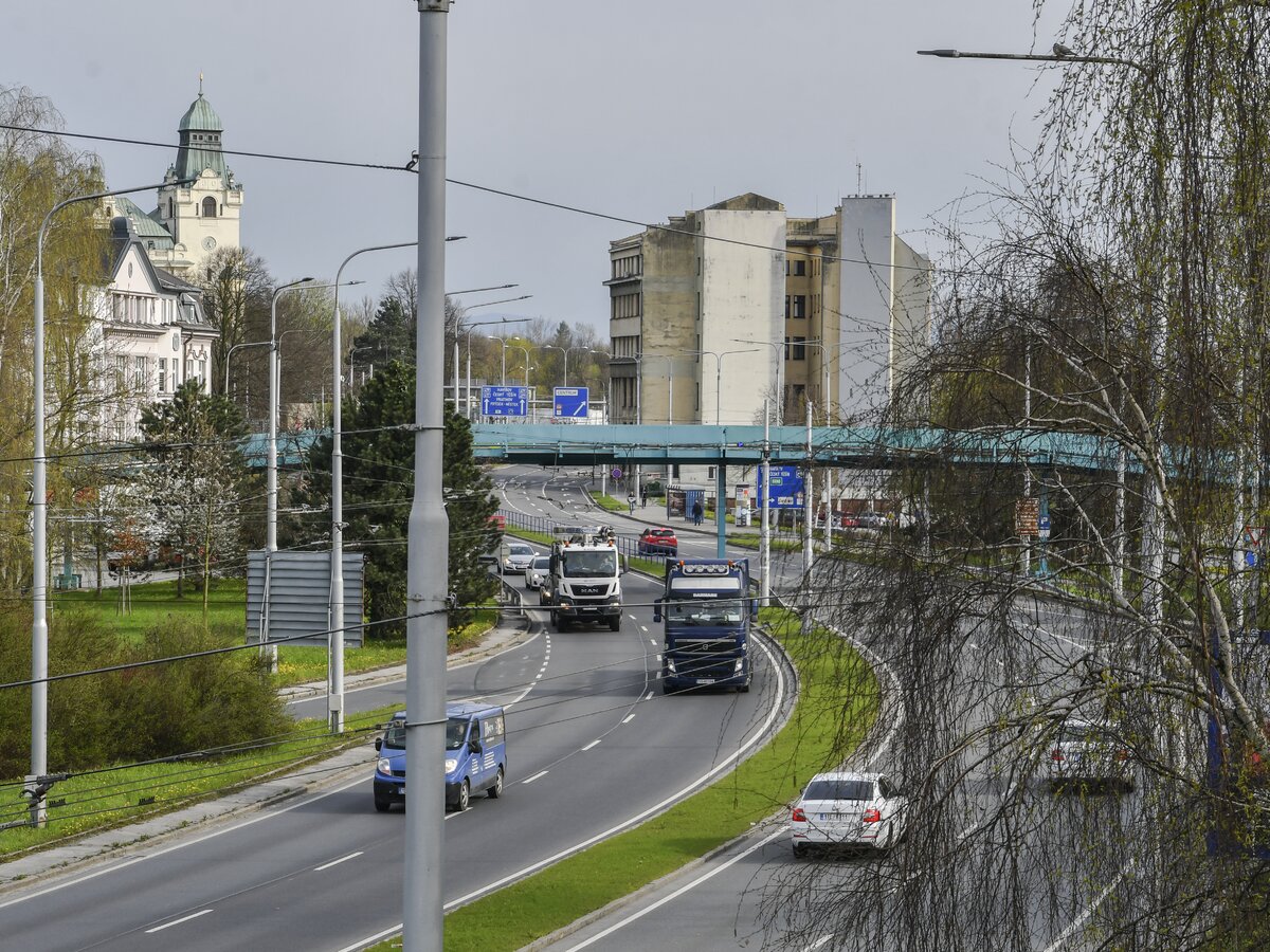 Současný stav ulice Bohumínská