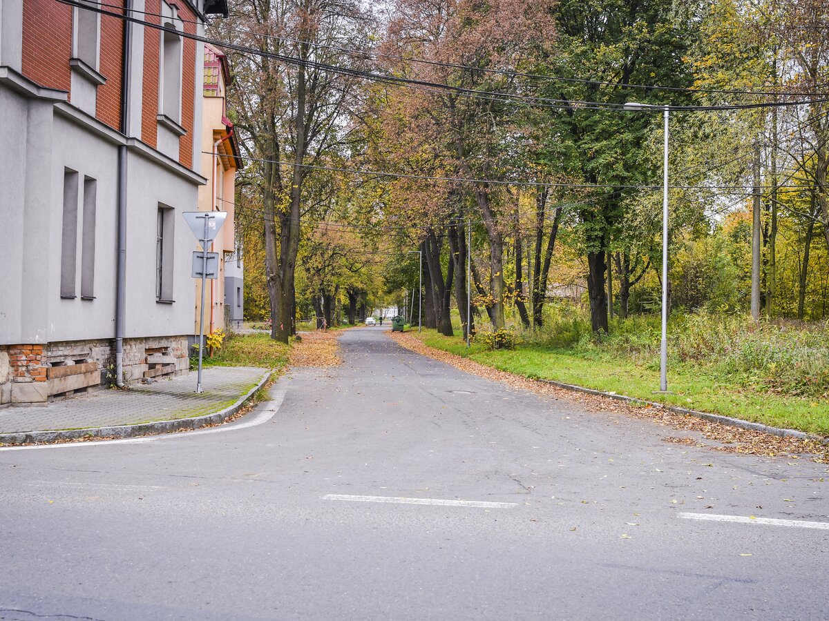 Hrušov, historické centrum, současný stav