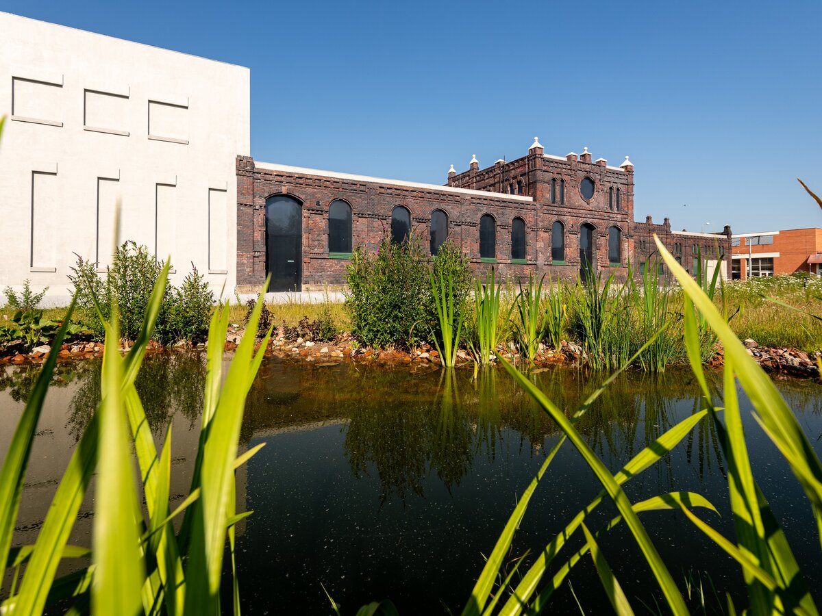 předprostor historických městských jatek, sídlo galerie Plato Ostrava (foto: archiv MMO)