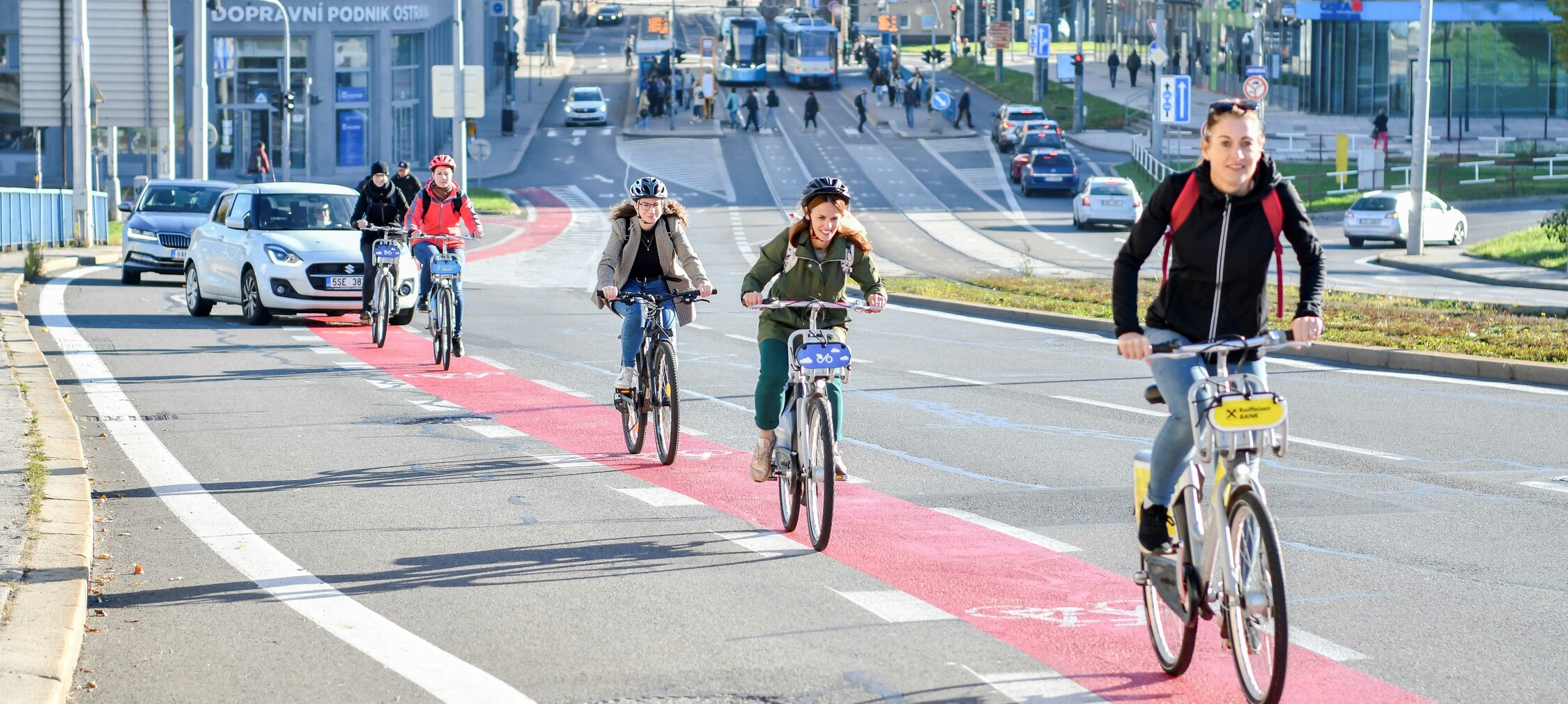 Ostrava ukazuje unikátní přístup k cyklistické dopravě 