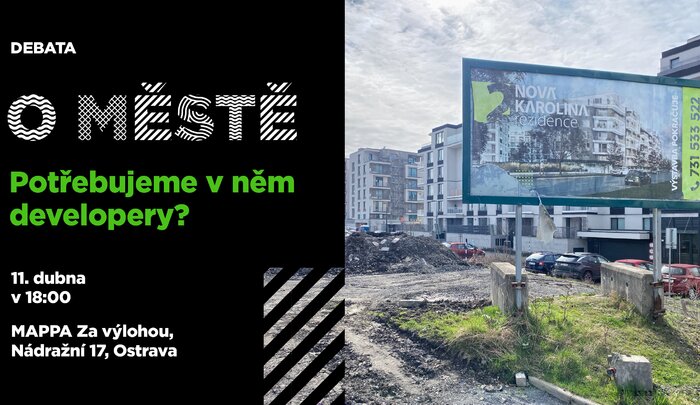 Potřebujeme ve městě developery? Zamýšleli jsme se spolu s hosty na veřejné debatě.